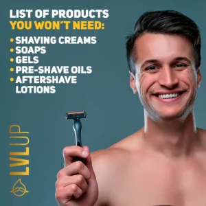 How to use the LVLup Shave Oil